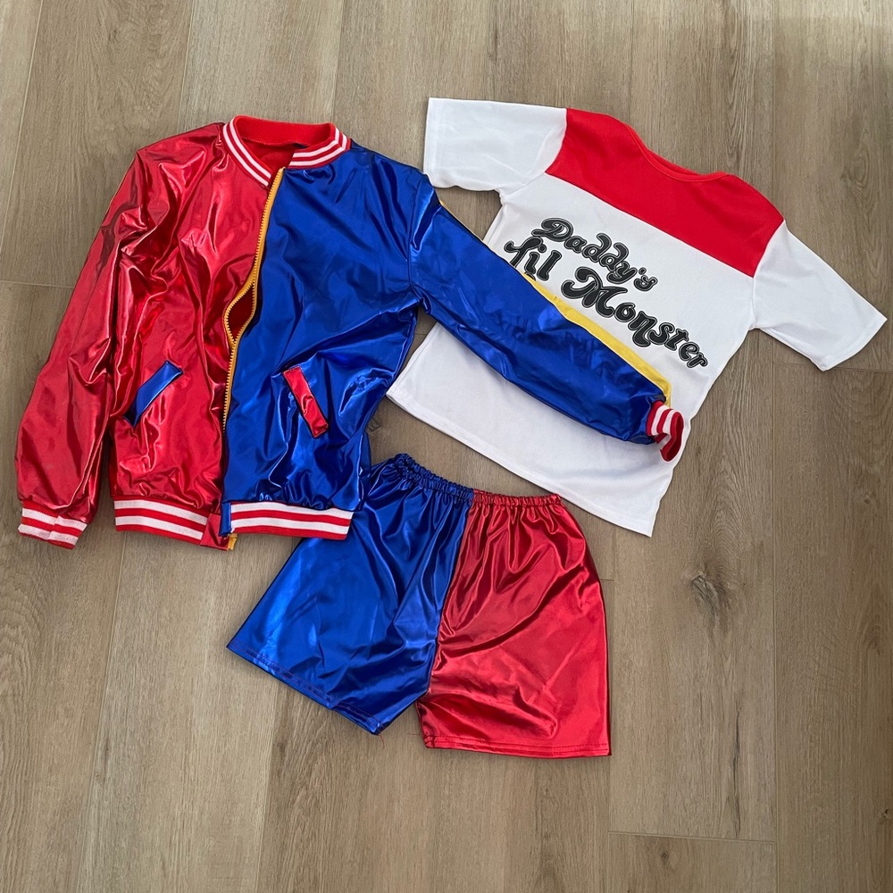 6 yo kids Harley Quinn costume